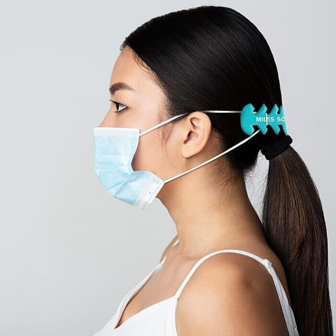 Protege orejas personalizado para mascarillas