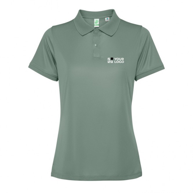 Polo técnico para mujer de poliéster reciclado 125 g/2 Roly Direct Tormo 