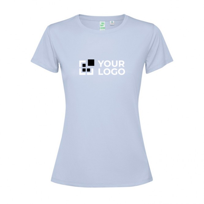 Camiseta técnica de poliéster reciclado para mujer 125 g/m2 Roly Direct Estoril 