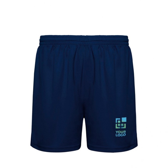 Pantalón sport corto sin slip interior 140 g/m2 Roly Direct Player 