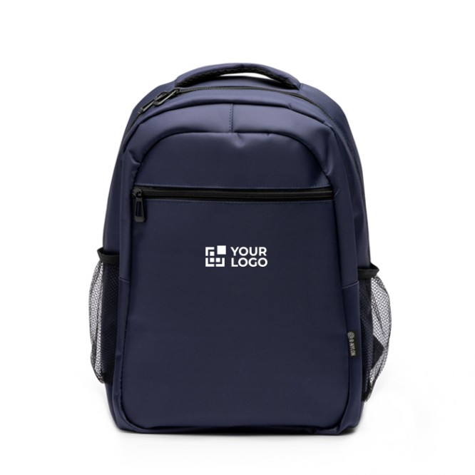 Mochila ejecutiva acolchada de nylon reciclado para portátil 15” Mochila ejecutiva acolchada de nylon reciclado para portátil 15”