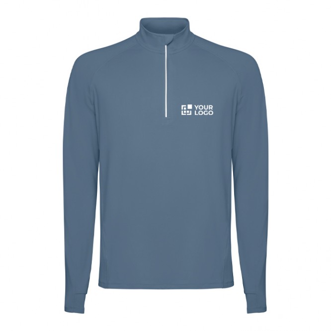 Sudadera técnica de poliéster reciclado 200 g/m2 Roly Direct Estambul 