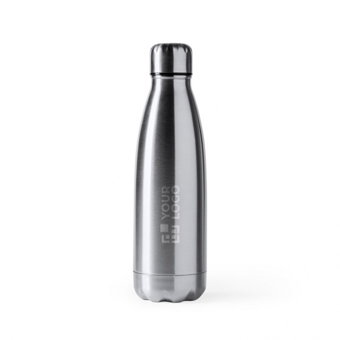 Botella de acero inoxidable con tapón antigoteo 700ml
