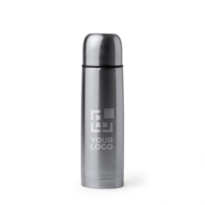 Termo de acero inoxidable con acabado brillante 500ml