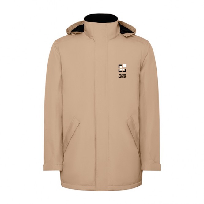 Parka de poliéster reciclado impermeable 400 g/m2 Roly Direct America 