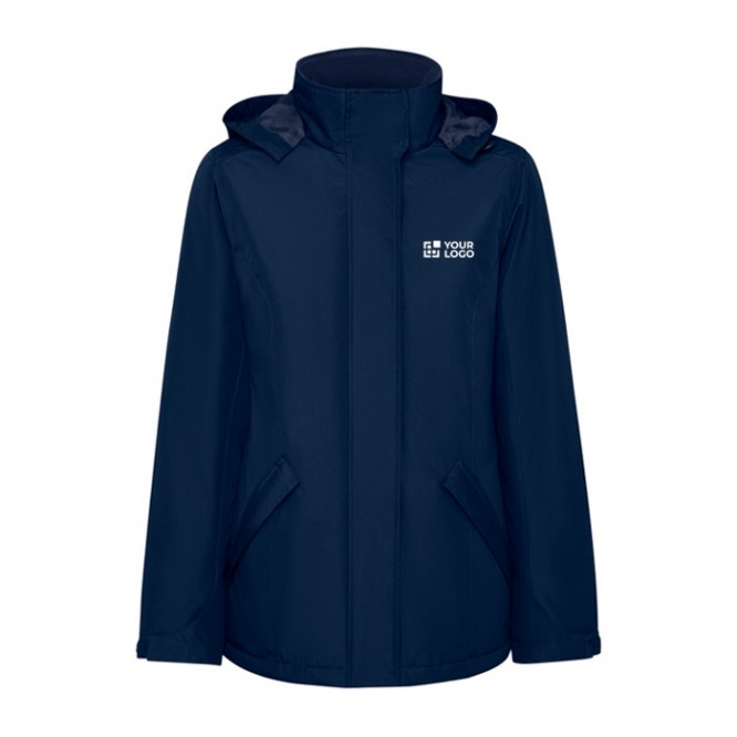 Parka de poliéster reciclado para mujer 400 g/m2 Roly Direct America 