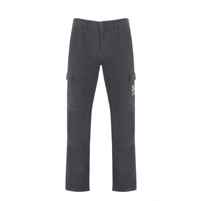 Pantalón laboral de algodón con cintura elástica 240 g/m2 Roly Safety 