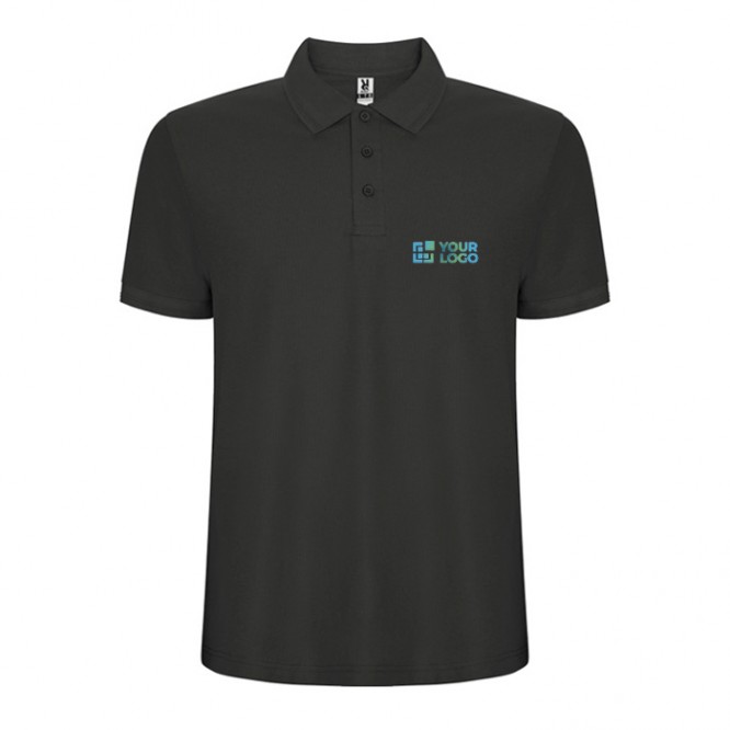 Polo de manga corta en punto piqué 220 g/m2 Roly Direct Pegaso Premium 