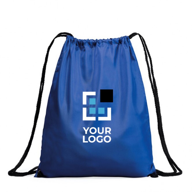 Mochila de cuerdas de poliéster 210D con ojales metálicos