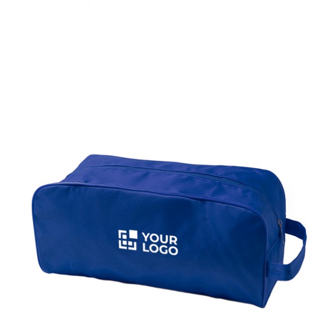 Zapatillero de poliéster con práctica asa de transporte