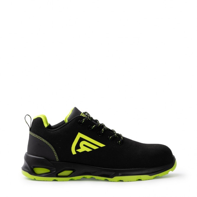 Zapato laboral tipo sport hecho en microfibra con puntera de fibra Roly 