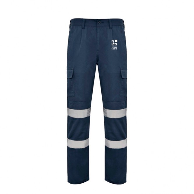 Pantalón laboral largo de alta visIbilidad 240 g/m2 Roly Daily HV 