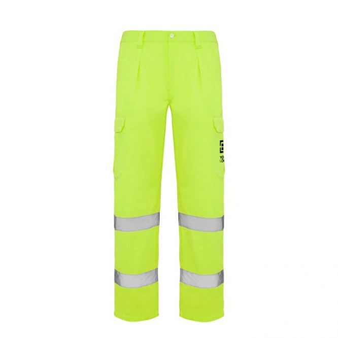 Pantalón laboral de alta visibilidad 235 g/m2 Roly Alfa 