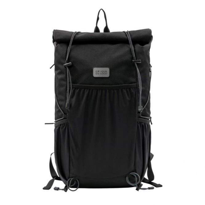 Mochila roll top de poliéster para portátil BrandCharger 16