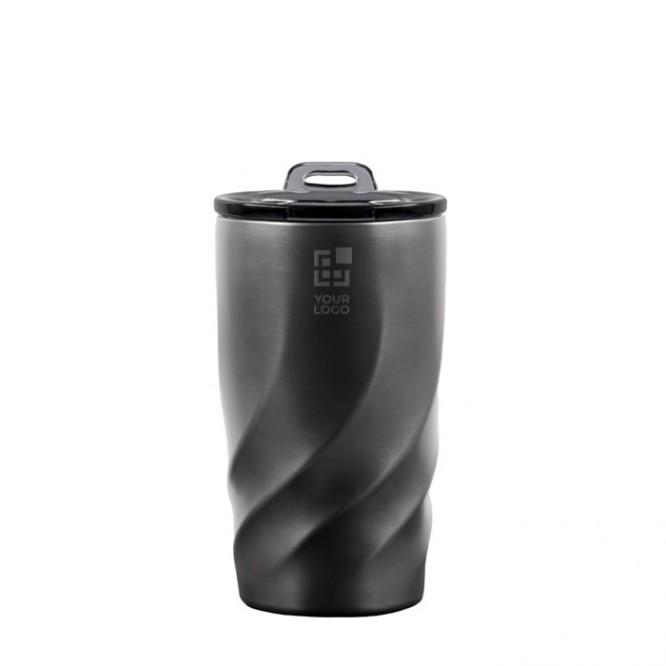 Vaso térmico antifugas de acero inoxidable reciclado BrandCharger 400ml