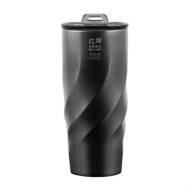 Vaso térmico antifugas de acero inoxidable reciclado BrandCharger 500ml