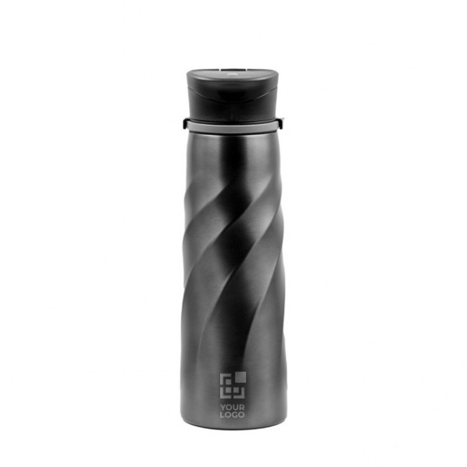 Botella de acero inoxidable apta para lavavajillas BrandCharger 1L