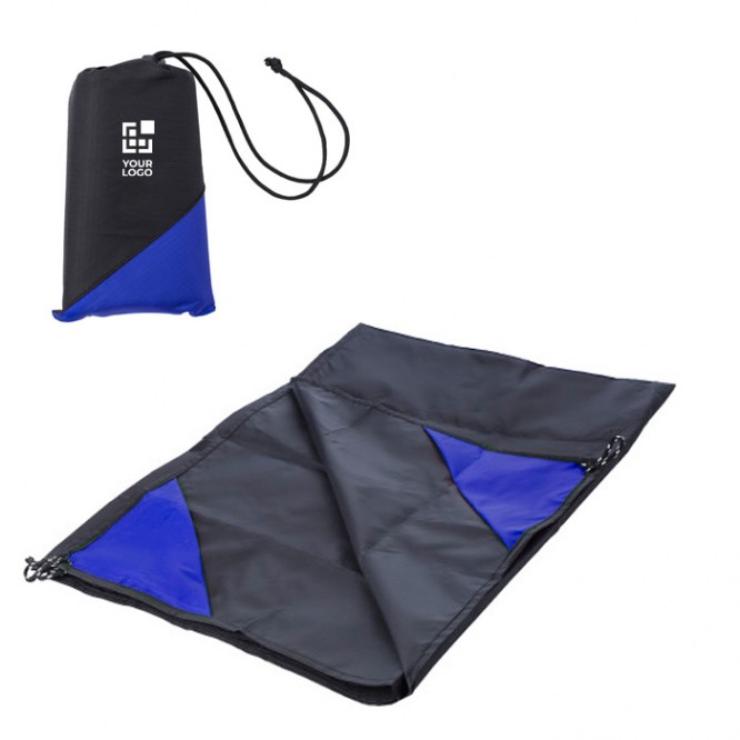 Manta plegable de poliéster impermeable y amarrable al suelo