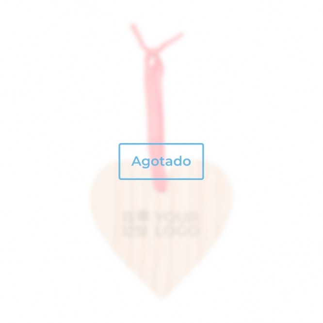 Adorno de madera con forma de corazón vista principal - agotado Adorno de madera con forma de corazón vista principal - agotado