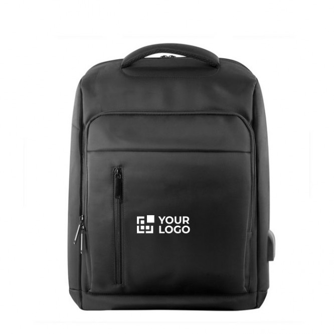 Mochila con acabado impermeable