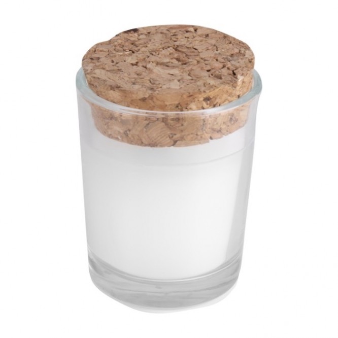 Vela con tapa de corcho