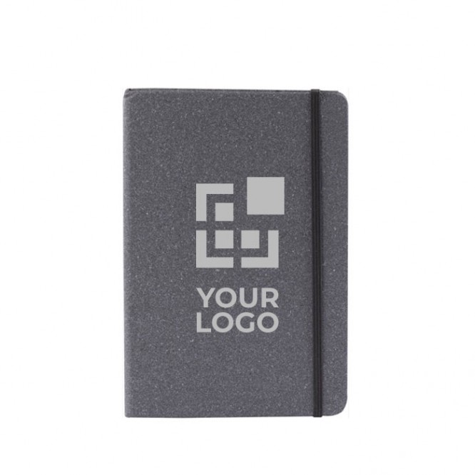 Libreta A5 de tapa dura con cuero reciclado