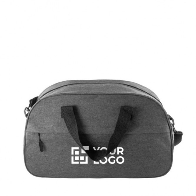 Bolsa de deporte de RPET con doble asa y cremallera exterior