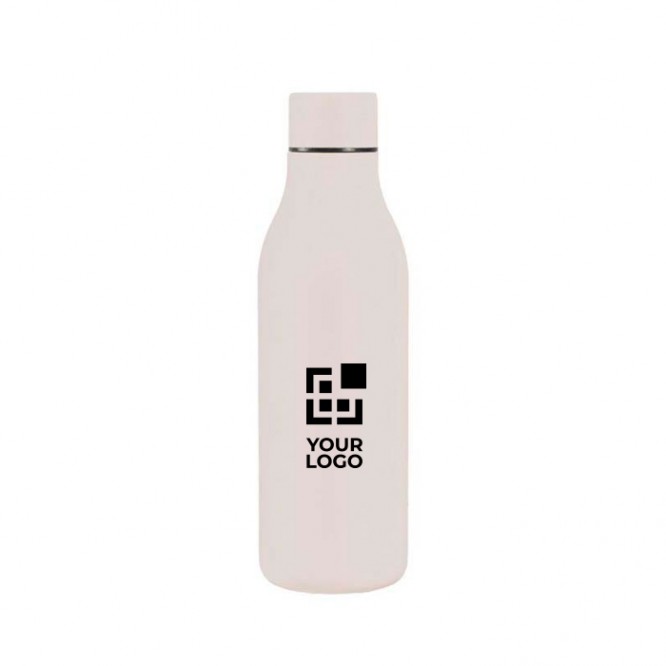 Botella de acero inoxidable de doble pared con tapón a juego 500ml