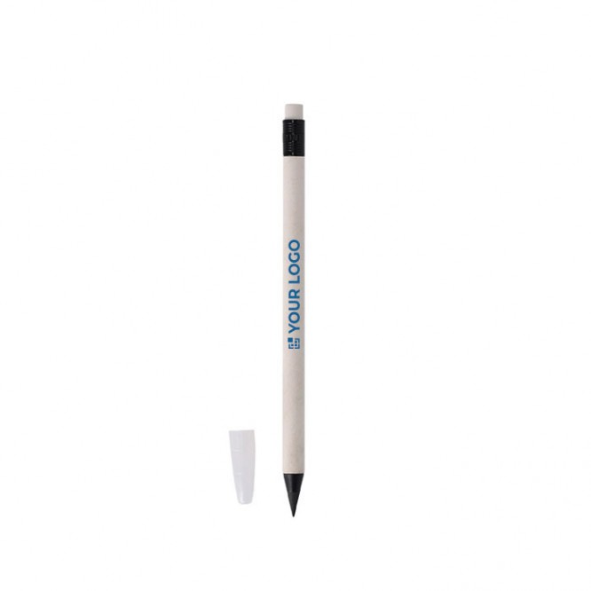 Lápiz de escritura eterna hecho de cartones de leche reciclados