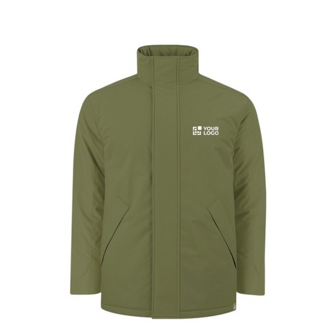 Parka infantil de RPET resistente al viento y al agua MKT Oceanía  Parka infantil de RPET resistente al viento y al agua MKT Oceanía