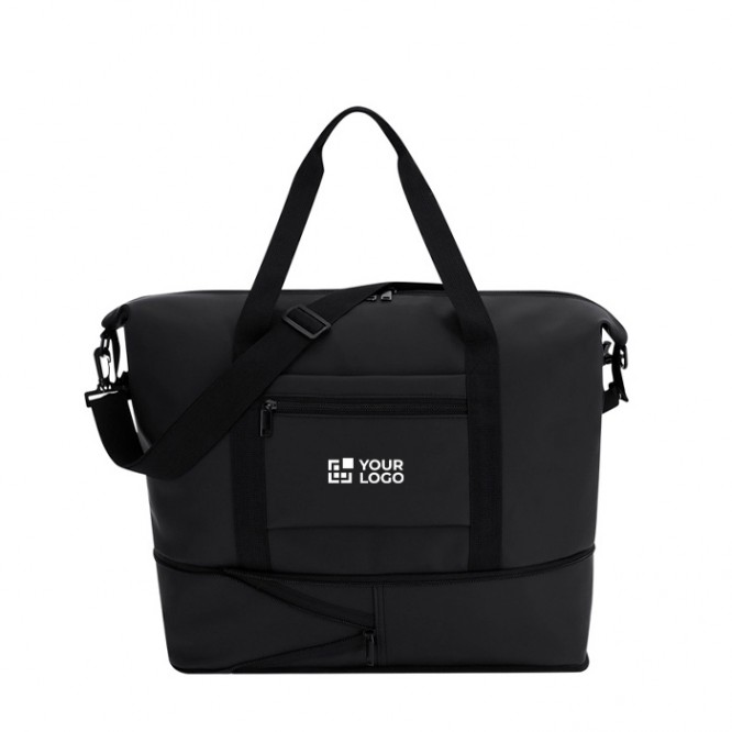 Bolso extensible con doble asa con bolsillo frontal para trolley