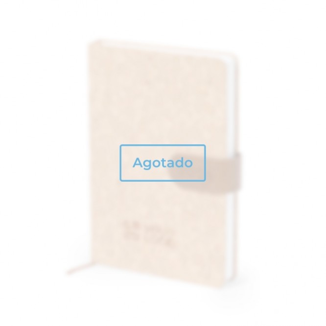 Agenda de corcho con vista diaria y cierre magnético A5 EU - agotado