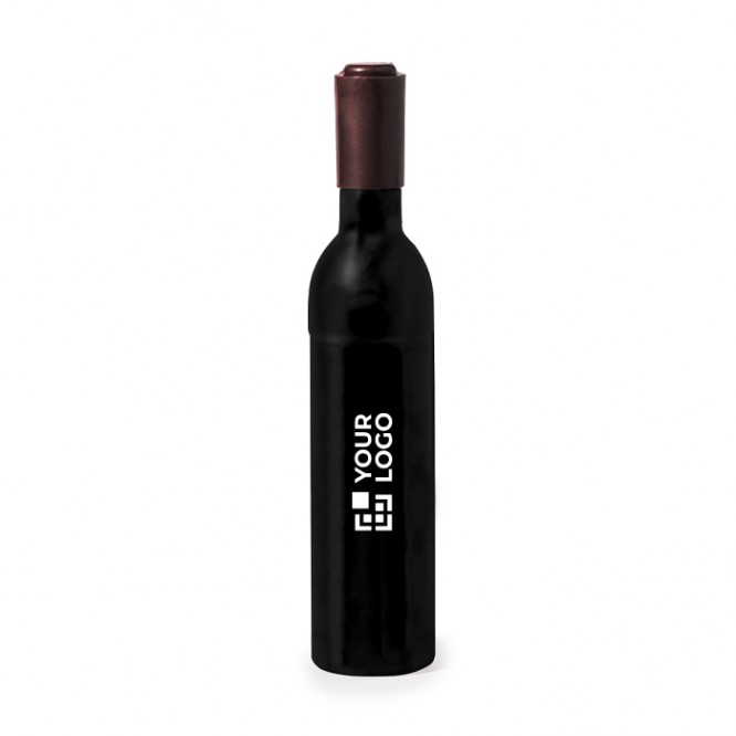 Sacacorchos magnético en forma de botella de vino con abridor