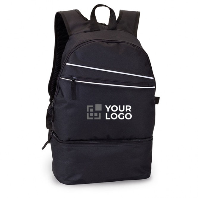 Mochila con bolsillo para calzado