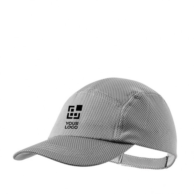 Gorras deportivas con logo y protección vista principal