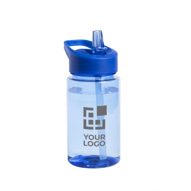 Botellas libres de BPA para niños color azul