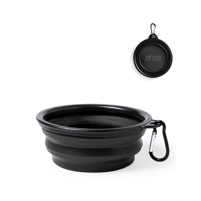 Bowl plegable para mascotas para sólidos y líquidos de 450ml