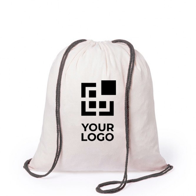 Mochila con cuerdas de colores vista principal