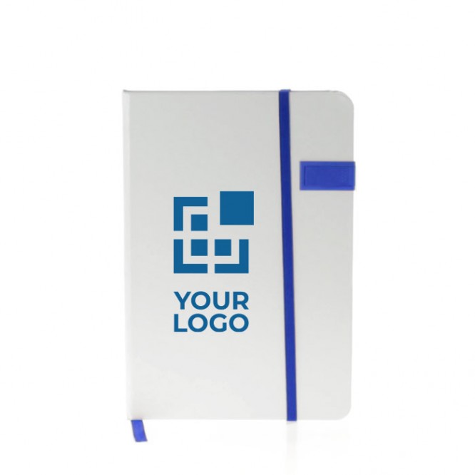 Libretas con USB en la tapa color azul