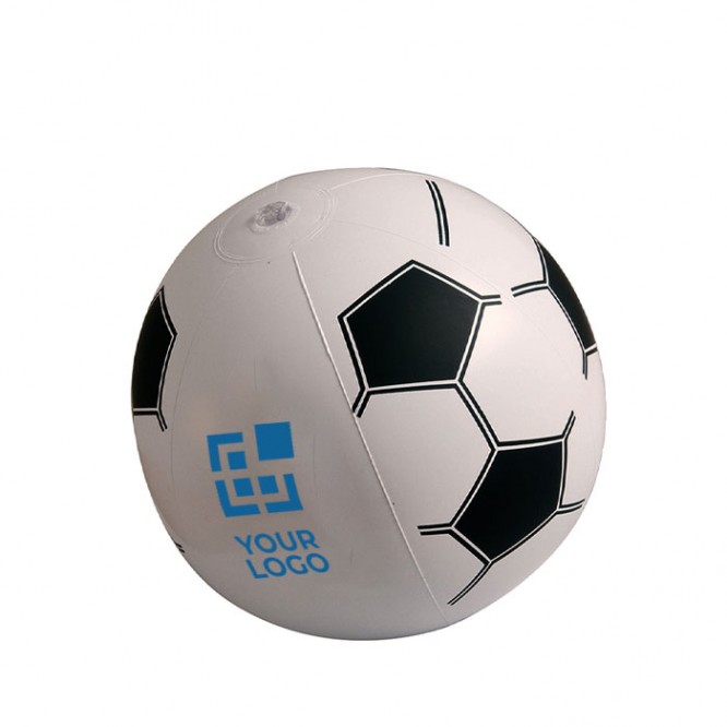 Balón inflable estilo fútbol retro