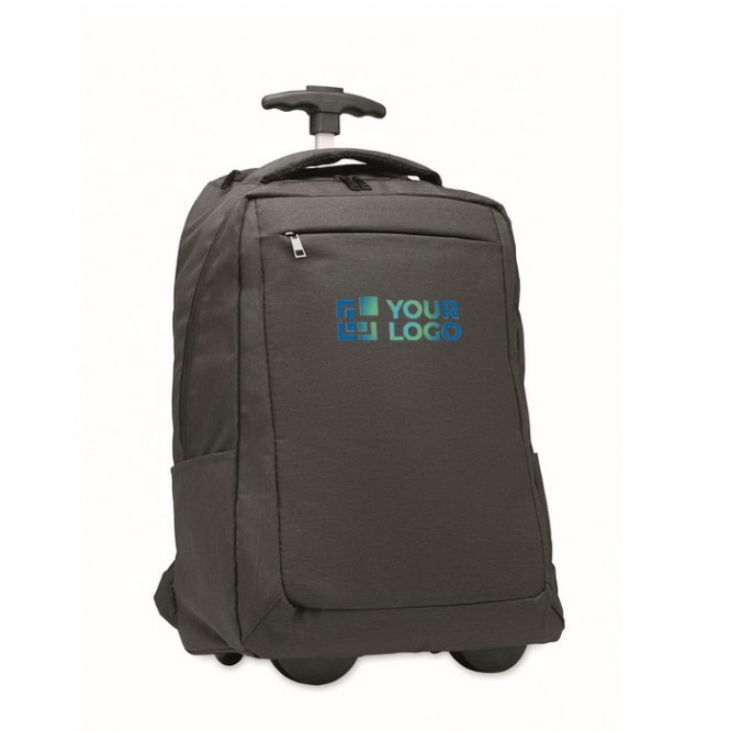 Trolley y mochila 2 en 1 con compartimento para portátil 15