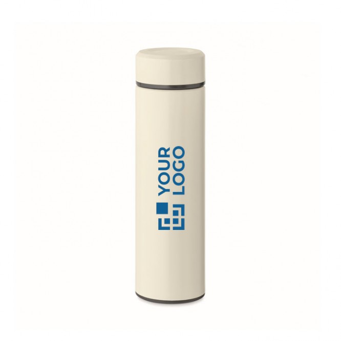 Botella termo de acero inoxidable reciclado con capacidad de 420ml