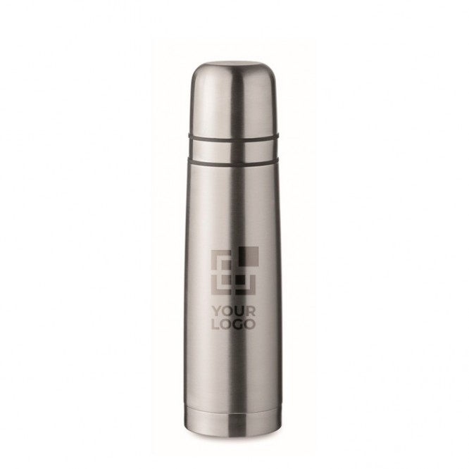 Termo de acero inoxidable reciclado con 2 tazas en la tapa 750ml