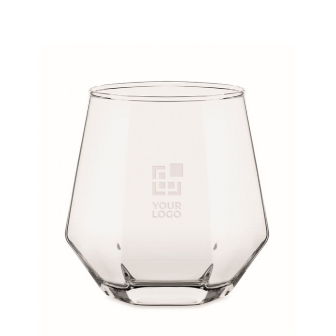 Vaso corto de forma geométrica especial para licores 300ml