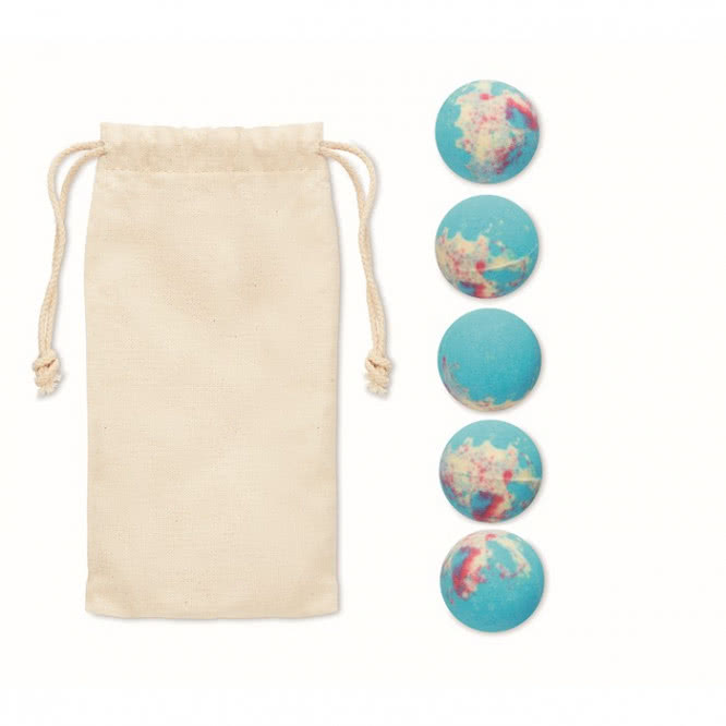 Set de bombas de baño personalizado color multicolor