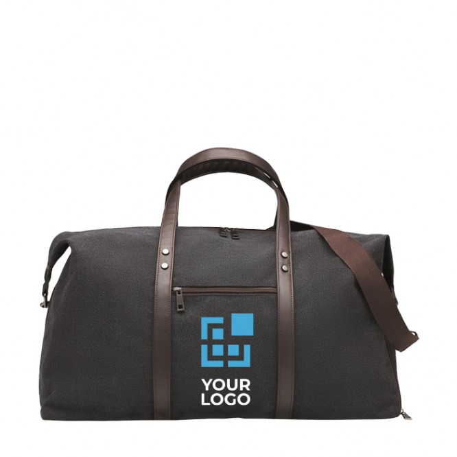 Bolsas de viaje personalizadas de color negro