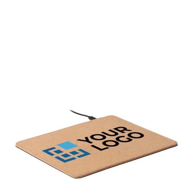 Mousepad de corcho con cargador