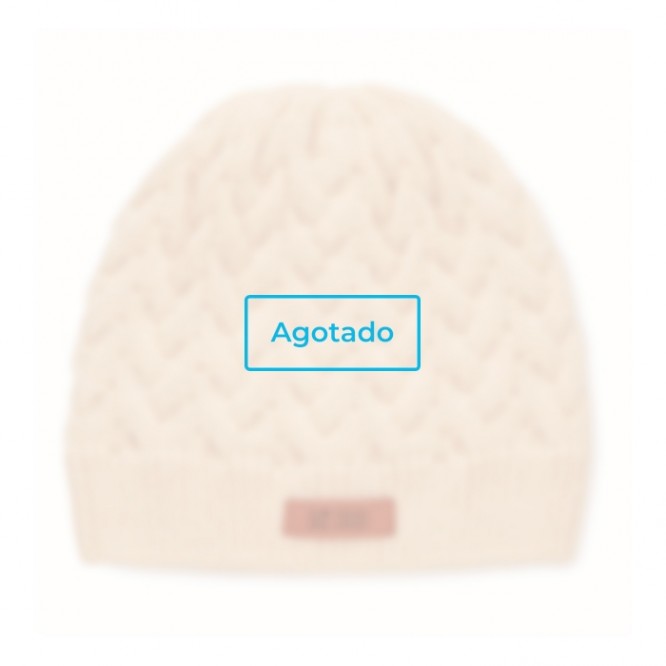 Gorro de punto en RPET vista principal - Agotado