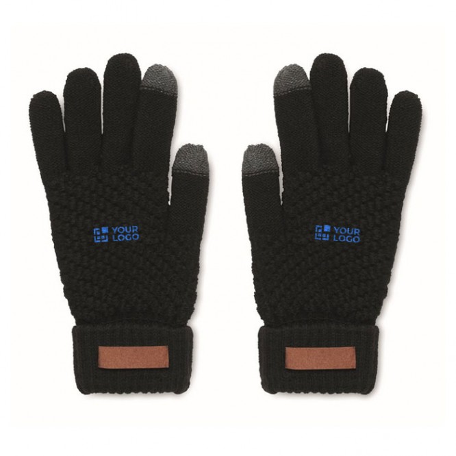 Guantes táctiles de RPET vista principal