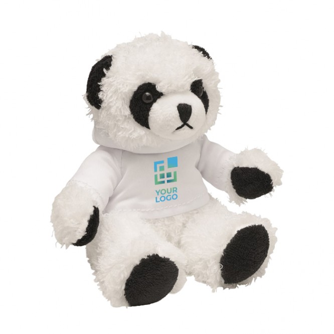 Osito de peluche panda con sudadera